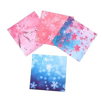 Amazon | OHPHCALL 400枚 折り紙でできた鶴 折り紙 大きいサイズ